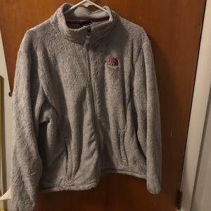 Gray North Face Jacket